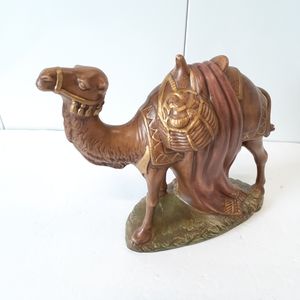 Vintage Plaster Camel 1974 Handmade By Meg